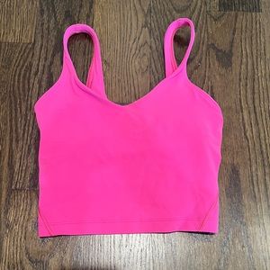 sonic pink lululemon align tank